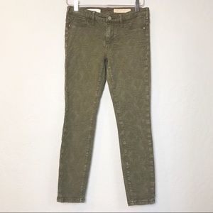 Anthropologie Pilcro Stet textured jeans 27P